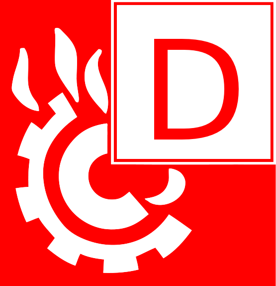 Symbol Brandklasse D